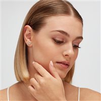 Mono orecchino Brosway Donna FANCY INFINITE WHITE in Argento Zirconia FIW09 - FIW09